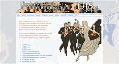 Desktop Screenshot of comedie-musicale.jgana.fr